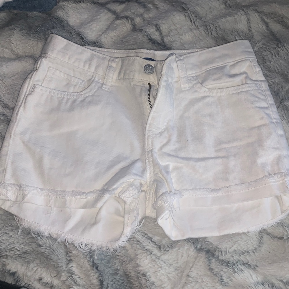 kids old navy white shorts size 12